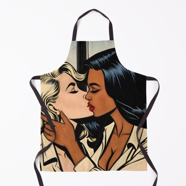 Item preview,  Romantic Kiss in the City - Contemporary Art Print designed and sold by Very Peculiar.