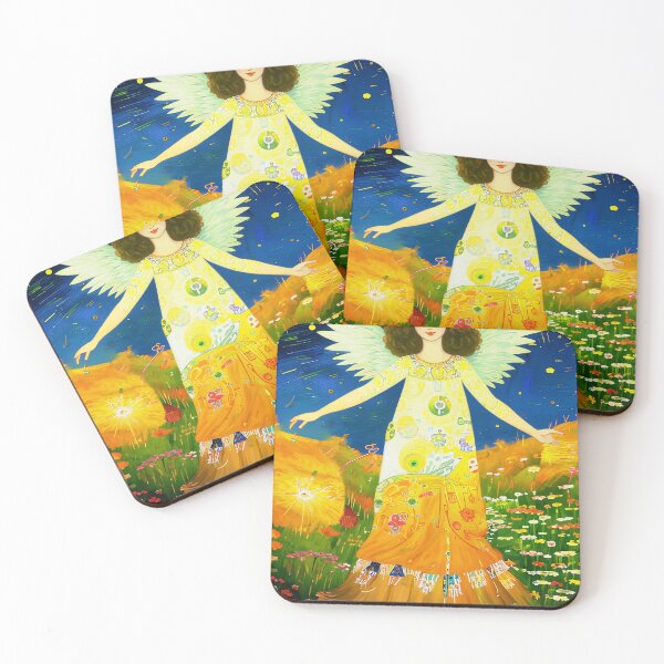 Item preview, Angel among meadow flowers. designed and sold by Natalia-Vlad.
