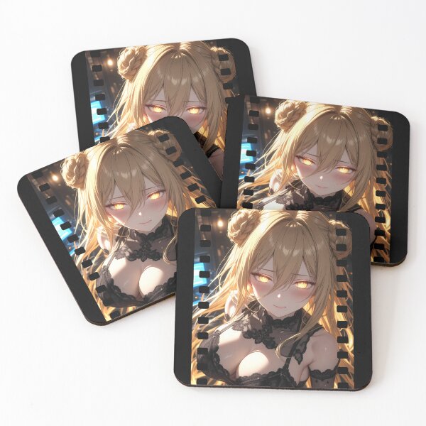 Item preview, Sexy Manga Girl with Low-Cut Top Anime Illustration designed and sold by Hungry-Murphy.