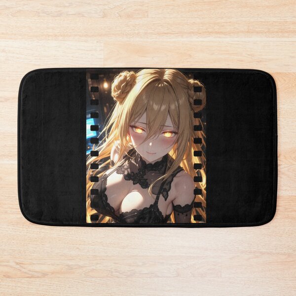 Item preview, Sexy Manga Girl with Low-Cut Top Anime Illustration designed and sold by Hungry-Murphy.