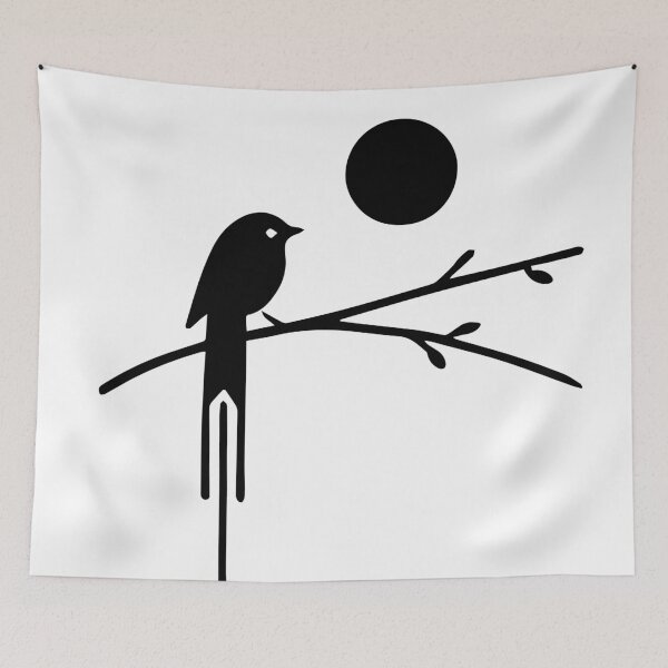 Item preview, Minimalist Bird in the Sun designed and sold by Antoine Dupuit.
