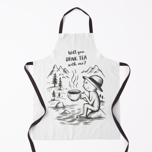Item preview, Tea traveler with text' Will you drink tea with me?' designed and sold by Tomasz  Siennicki.