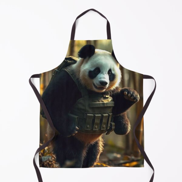 Item preview, A fierce, bamboo-eating warrior ready to play! designed and sold by Josejuju.