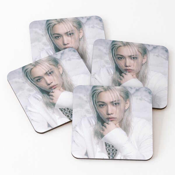 Item preview, GIANT back and white 2nd Japanese album Lee Felix Stray Kids (스트레이 키즈) IMAGE SKZ kpop ot8 designed and sold by Kpop-Noona.