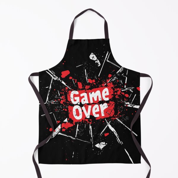 Item preview, Game Over Shattered Screen Grunge Style Gaming Design designed and sold by ThreadQuirk.