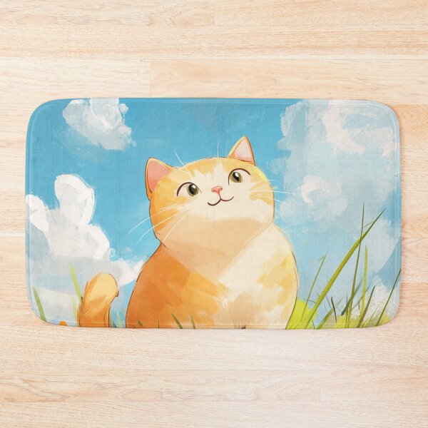 Item preview, Have a good day with orange cat designed and sold by GinngerB.