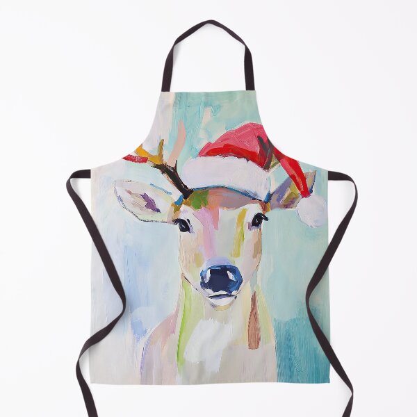 Item preview, Deer Christmas Santa Claus Holidays X-Mas Christmas Present Merry Christmash designed and sold by ArtHouseNiklas.