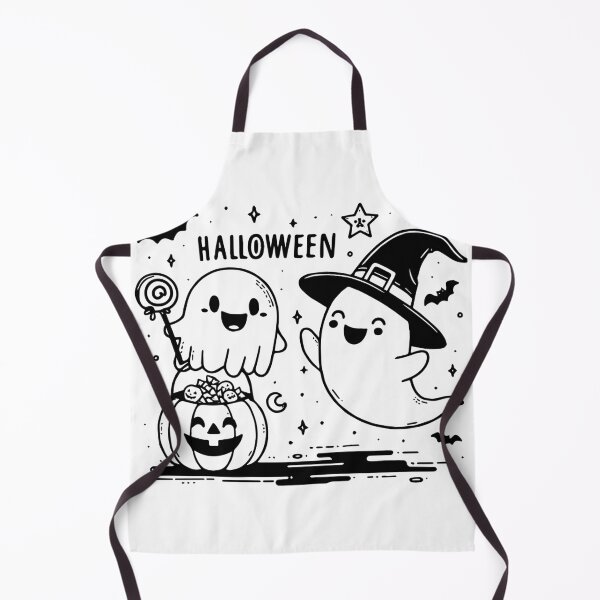 Item preview, Halloween Cute Spirits Smiling designed and sold by Thai Vibe Studio.