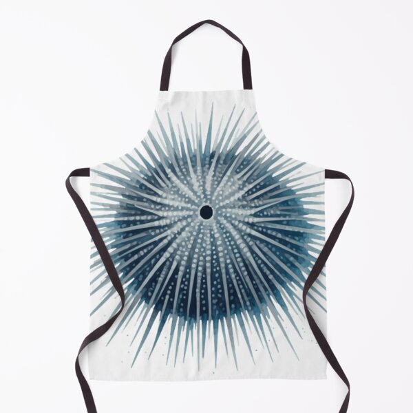 Item preview, Blue watercolor sea urchin designed and sold by GabrielWest.