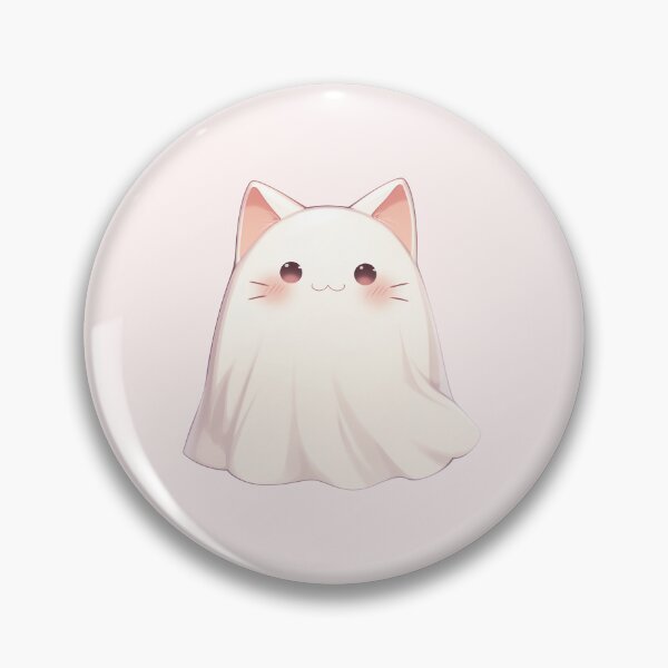 Item preview, Lindo gato fantasma designed and sold by NikoNekoDesigns.
