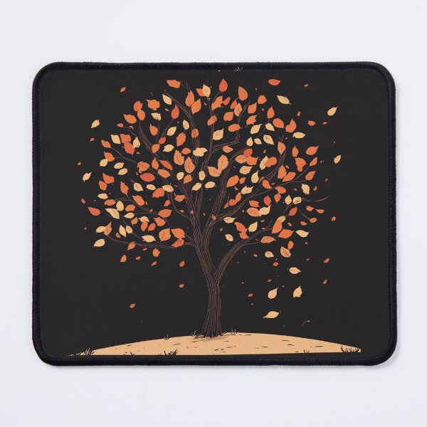Item preview, Red leaves in fall season designed and sold by GinngerB.