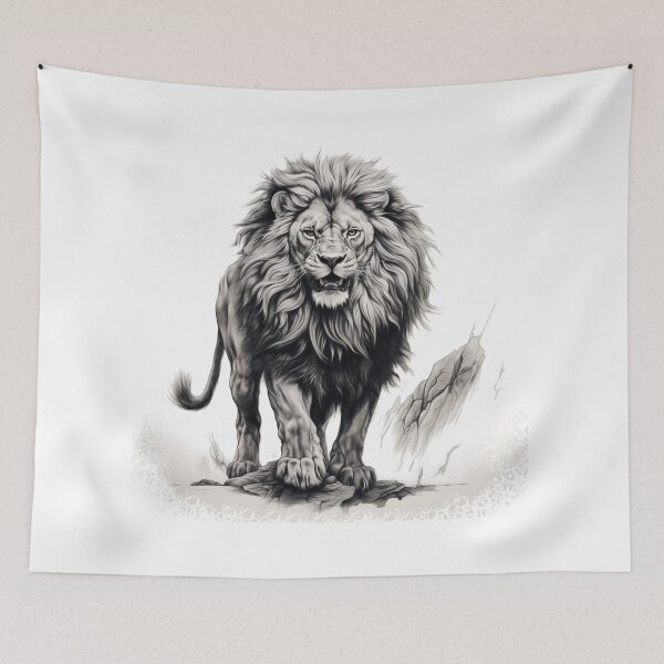Item preview, Lion designed and sold by Printinkverse.