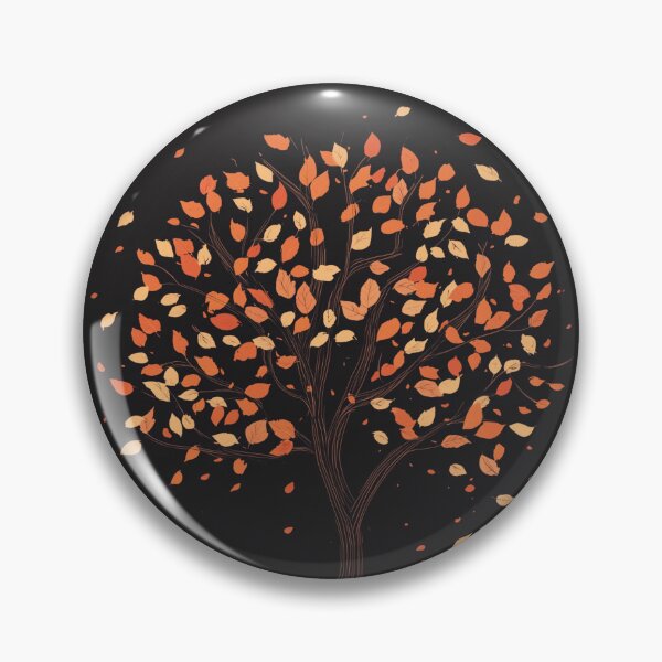 Item preview, Red leaves in fall season designed and sold by GinngerB.