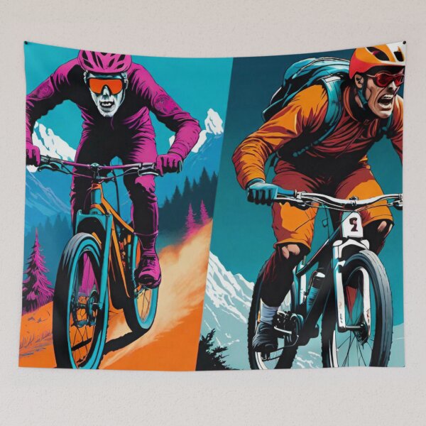 Item preview, Spooky MTB Halloween Ride Adventure designed and sold by GrizzlyCollective.