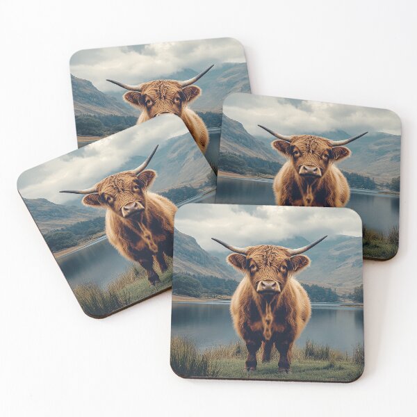 Item preview, Highland Cow Cow Scottish Cattle Scottish Highlander Highland Cattle designed and sold by ArtHouseNiklas.