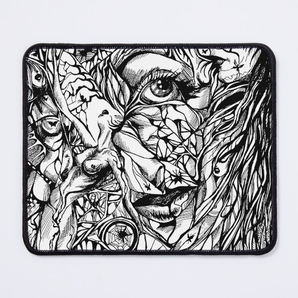 Item preview, black and white composition 8 women designed and sold by Ekaterina Biserova.