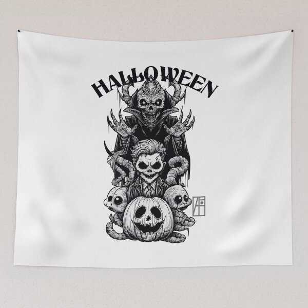 Item preview, HALLOWEEN - SCARY - Happy Halloween - 2 designed and sold by ArtProjectShop.