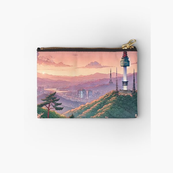 Item preview, N Seoul Tower Illustration designed and sold by unrealartwork.