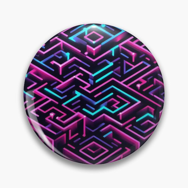 Item preview, Neon Labyrinth designed and sold by TeslaSt0re.