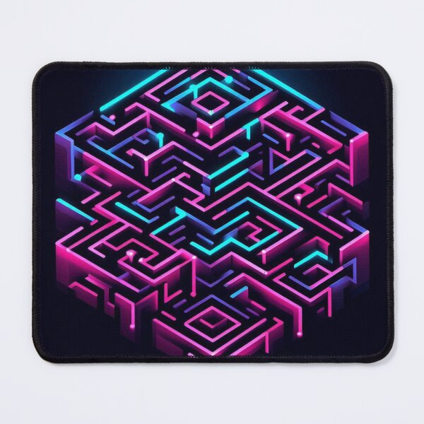 Item preview, Neon Labyrinth designed and sold by TeslaSt0re.