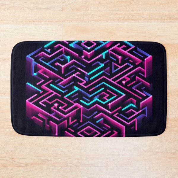 Item preview, Neon Labyrinth designed and sold by TeslaSt0re.