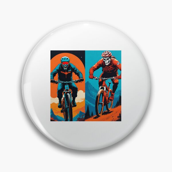 Item preview, Halloween MTB Ride: Thrills and Chills designed and sold by GrizzlyCollective.