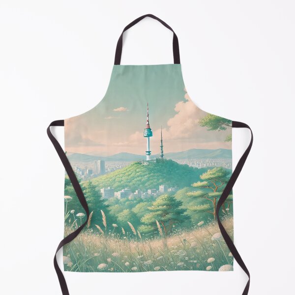 Item preview, N Seoul Tower Illustration designed and sold by unrealartwork.