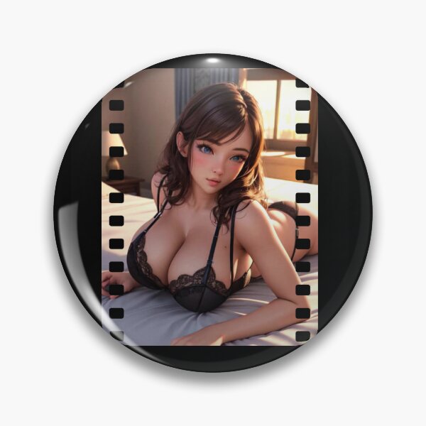 Item preview, Sexy Manga Girl with Low-Cut Top Anime Fan Art designed and sold by Hungry-Murphy.