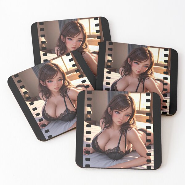 Item preview, Sexy Manga Girl with Low-Cut Top Anime Fan Art designed and sold by Hungry-Murphy.