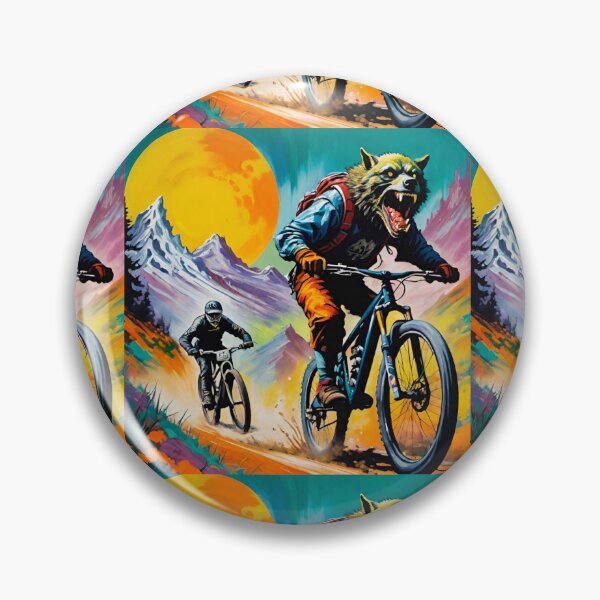 Item preview, Werewolf MTB Ride: Halloween Night Thrills designed and sold by GrizzlyCollective.