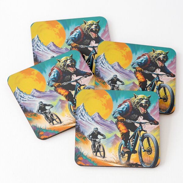 Item preview, Werewolf MTB Ride: Halloween Night Thrills designed and sold by GrizzlyCollective.