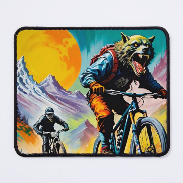 Item preview, Werewolf MTB Ride: Halloween Night Thrills designed and sold by GrizzlyCollective.