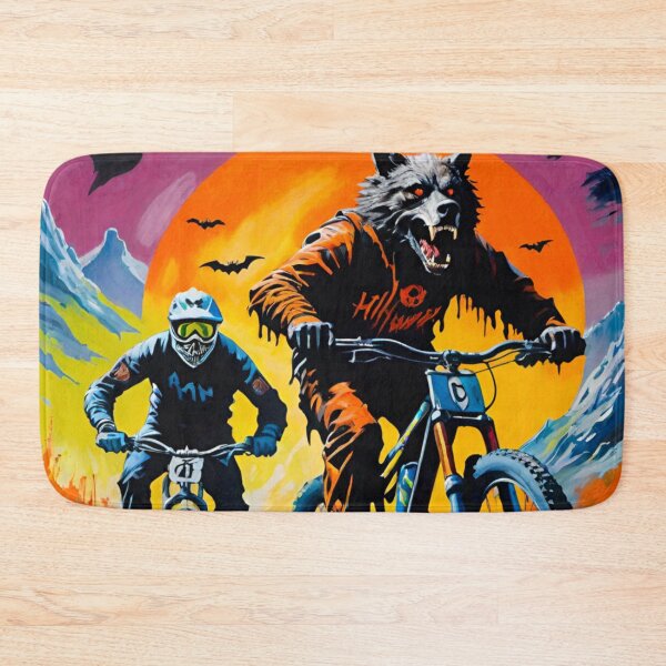 Artikelvorschau, Halloween-MTB-Tour mit dem Werwolf entworfen und verkauft von GrizzlyCollective.
