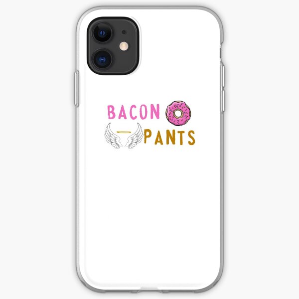 Bacon Doughnut and Angel Pants iPhone Soft Case