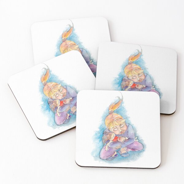 Item preview, Girl with doll designed and sold by Ekaterina  Biserova.