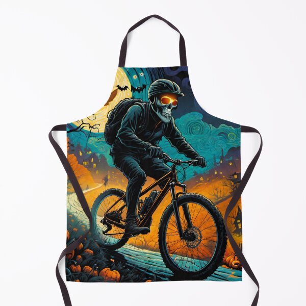 Item preview, Halloween Night MTB Shred: Spooky Trails designed and sold by GrizzlyCollective.