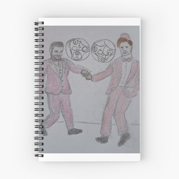 Aperçu de l'œuvre Lucileven - 5 (l'écriture gallifreyenne dit "viens Barbie, allons faire la fête !") créée et vendue par SillyDocsStuff.