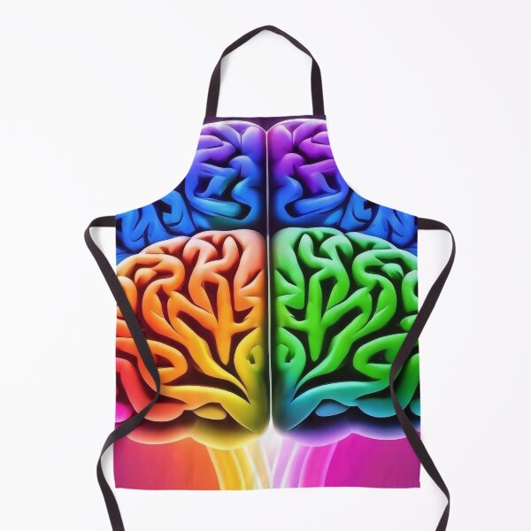 Item preview, Colorful brain designed and sold by M-Y-A-R-T-.