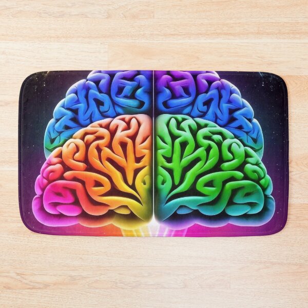 Item preview, Colorful brain designed and sold by M-Y-A-R-T-.