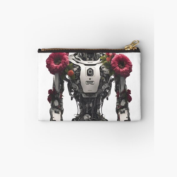 Item preview, Robot Humanoide Futurista Android Pacífico Hermosas Flores designed and sold by KolorellaS.
