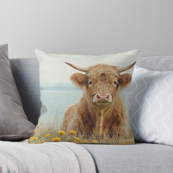 Aperçu de l'œuvre Vache Highland Cow Bovins écossais Highlander écossais Bovins Highland créée et vendue par ArtHouseNiklas.