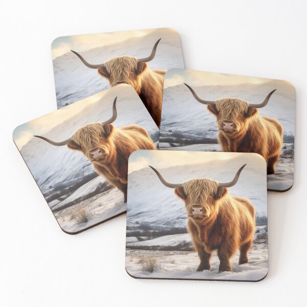 Item preview, Highland Cow Cow Scottish Cattle Scottish Highlander Highland Cattle designed and sold by ArtHouseNiklas.