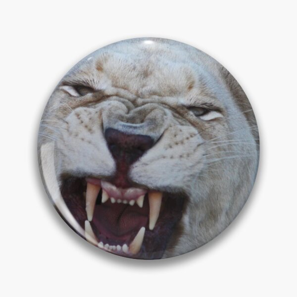 Item preview, angry white lioness  designed and sold by ChalfontArt.