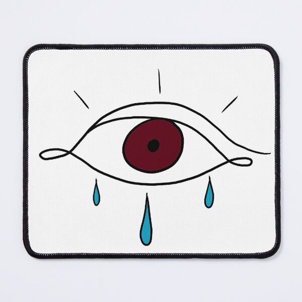 Item preview, Burgundy eye no. 1 designed and sold by ciemna-chmura.