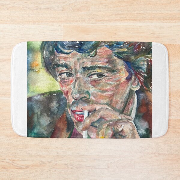 Item preview, JACQUES BREL watercolor portrait .3 designed and sold by lautir.