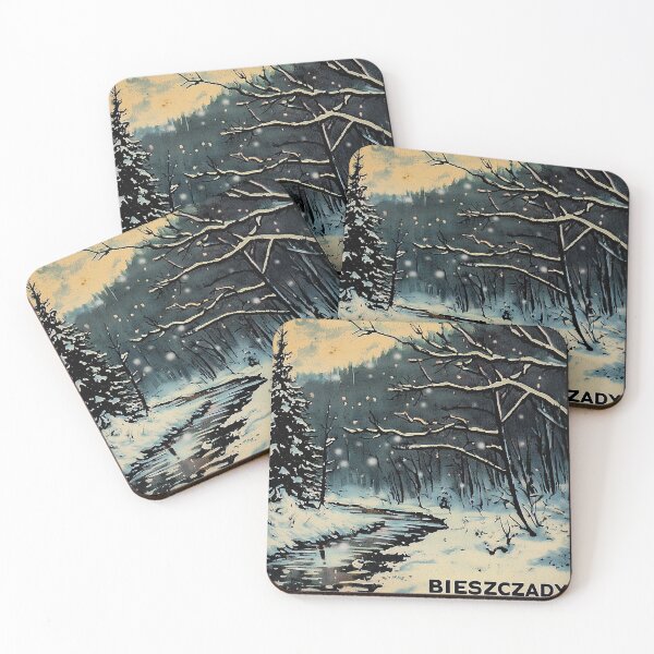 Item preview, Bieszczady vintage Poland nature landscape digital artwork / dejco.art domin designed and sold by dejco.art.