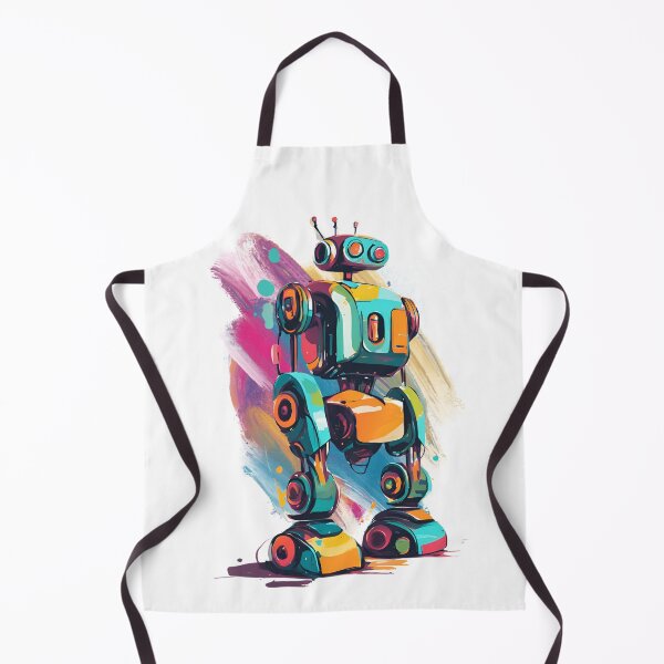 Item preview,  Robot Humanoid  Futuristic Android Peaceful  Beautiful Colors designed and sold by KolorellaS.