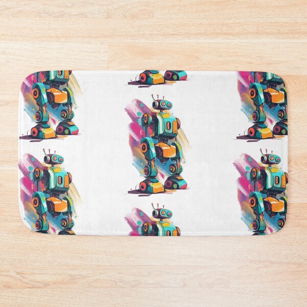 Item preview,  Robot Humanoid  Futuristic Android Peaceful  Beautiful Colors designed and sold by KolorellaS.