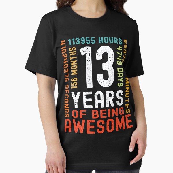 トップス 13TH Anniversary Tshirt 13th Anniversary T-Shirts for Sale | Redbubble