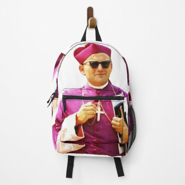 Item preview, Cardinal St. John Paul II Lolek in red with shades sun glases designed and sold by Dominika Farkašová.